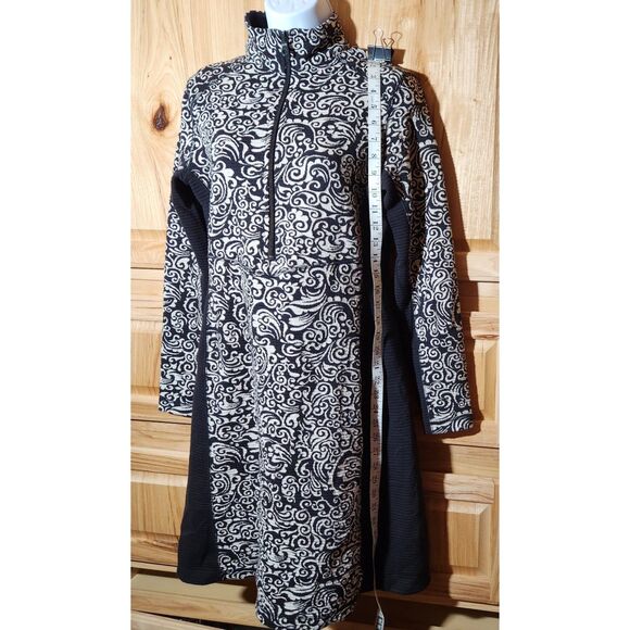 Sahalie Long Top / Sweater Dress – Women’s Medium | Black & Gray - Picture 4 of 7